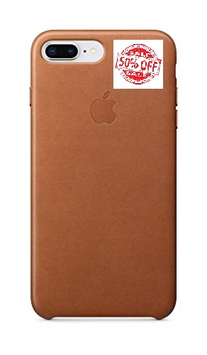 iPhone 8 Plus Leather Case Saddle brown