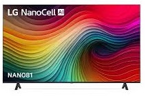 LG 65 NanoCell AI NANO81 4K Smart TV 2024